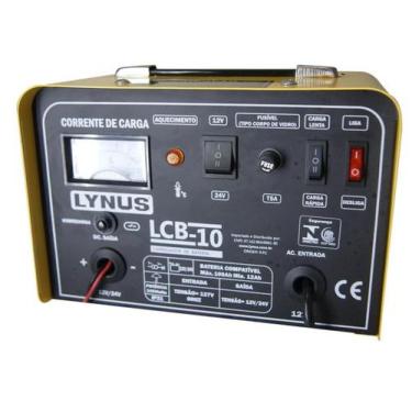 Imagem de Carregador de Bateria 10A 12-100Ah 220V LCB-10 Lynus