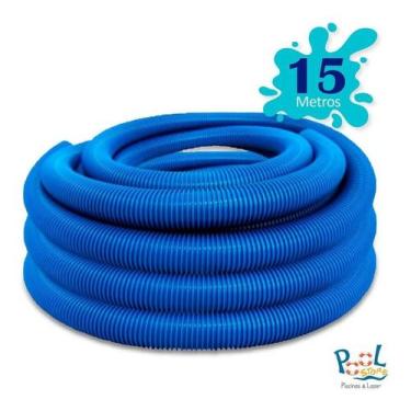 Imagem de Mangueira Flutuante Para Piscina 15 Metros - Azul Flex