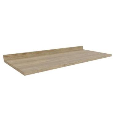Imagem de Tampo de Cozinha Modulado p/ Balcão E609 120cm Nogueira - Kappesberg