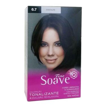 Imagem de Coloração Tonalizante Tono 6.7 Chocolate - Soave Capelli