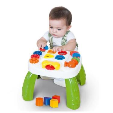 Imagem de Mesa Didática Play Time Com Atividades Cotiplás - Cotiplas, Colorido