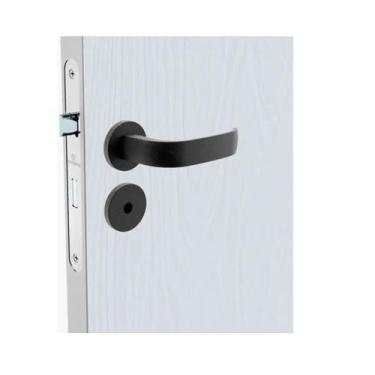 Imagem de Fechadura Banheiro Soprano 778 Icaro Soprano Roseta Preta