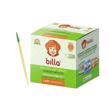 Imagem de Palito De Dente Sabor Menta Embalados -caixa Com 2000un - Billa
