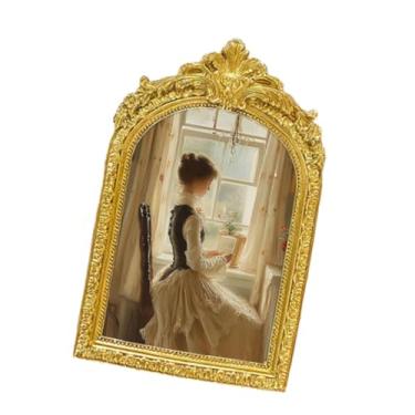 Imagem de UxicRuya Porta-retratos Europeu, Porta-retratos Criativo para Decoração de Casa, Porta-retratos para Sala de Estar, Quarto, Corredor, Mesa, Presente de Dia Das, 7 polegadas