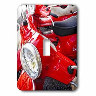 Imagem de 3dRose LLC lsp_82173_1 Itália, Toscana, Radda Vespa Scooter Eu16 Rdu0243 Richard Duval Interruptor de alternância única