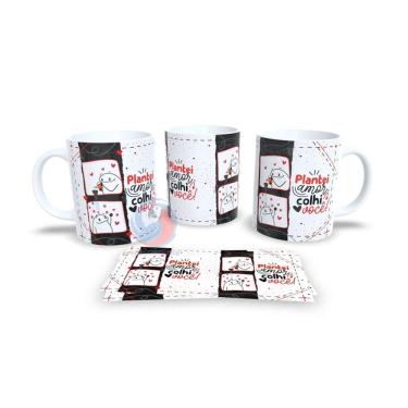 Imagem de Caneca Cerâmica Personalizada Dia dos Namorados / Casal - Modelo 785083