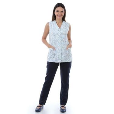 Imagem de Kit com 2 Conjuntos Estampados  de Calça e Colete  em Algodão para Dom