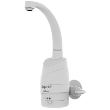 Imagem de Torneira Elétrica Zagonel Luna  Branca 127V 5500W