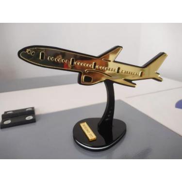 Imagem de Maquete de Aviação em Acrílico Boeing 777 - Hobbies do Ofício