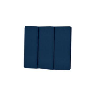 Imagem de Cabeceira Suspensa Casal Queen King 160x55cm Dubai Azul - MagL - Magaz