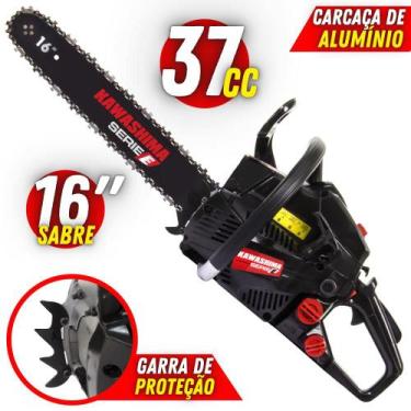 Imagem de Motosserra Kawashima KCS 400-E 2 Tempos 37,2cc À Combustão Ergonômica 