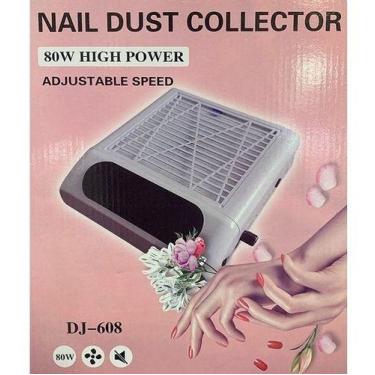Imagem de Coletor Pó Unhas Bivolt Potente 80w Nail Dust Collector - oem