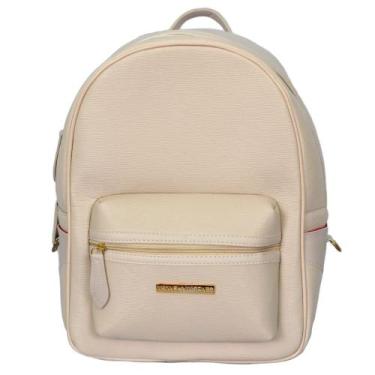 Imagem de Mochila Feminina Bolsa Multiuso Escolar Passeio  - Manuela Marques, Ma