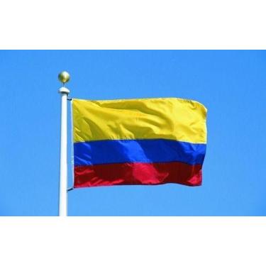 Imagem de Bandeira Colômbia 1,50x0,90mt Dupla Face - Envio Imediato - WCAN