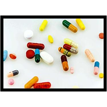 Imagem de Quadro Decorativo Medicina Consultórios Farmácias Manipulação Medicame