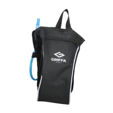 Imagem de Mochila Hidratação Ciclismo 2 Bolso - Griffa, Preto, Branco