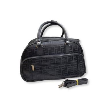 Imagem de Bolsa de Mão Malinha Viagem Frasqueira Bordo - Prime InBox, Preto