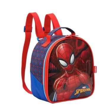 Imagem de Lancheira Infantil Escolar Homem Aranha Marvel Bolsa Térmica - Xeryus