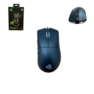 Imagem de Mouse Gamer Ultraleve 7200DPI RGB 7 Botões Design Colmeia - KNUP