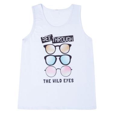 Imagem de Blusa Feminina Plus Size Regata em Poliéster Estampada