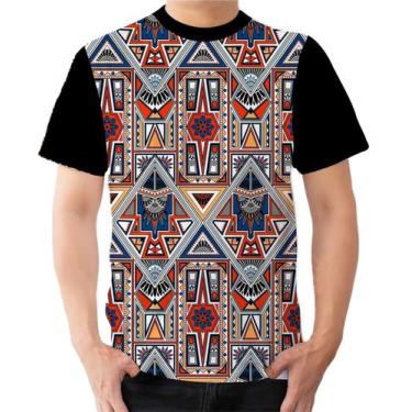Imagem de Camiseta Camisa Ads  Estampa Africana Malha Africana Colorida 18 - Fab