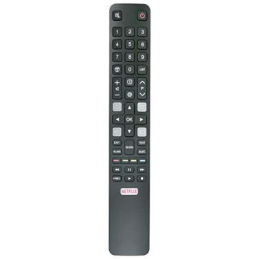 Imagem de AIDITIYMI CRC802N YNI1 Controle remoto de substituição para TCL LED TV P20 C2 Series, 43P20US 50E17US, L55P2MUS L65P2MUS L55C2US L65C2US
