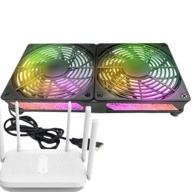 Imagem de Almofada de resfriamento para laptop, ventilador de resfriamento para computador | Ventiladores USB com operação estável | Acessórios de computador confiáveis ​​com almofada de resfriamento durável e
