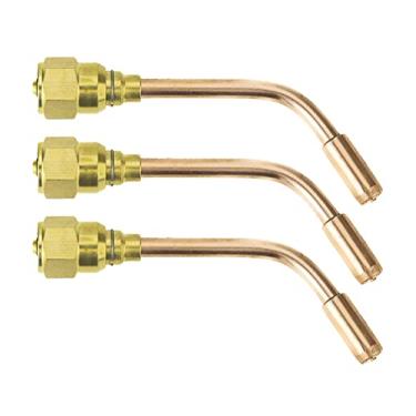 Imagem de SÜA - Ponta de aquecimento oxi-acetileno Rosebud série 4-MFA-J compatível com lanternas Victor Ligth Duty da série "J" - Tamanho #4 (pacote com 3)