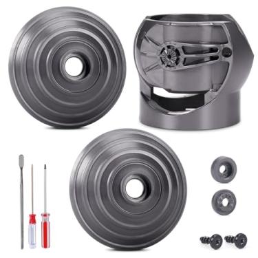 Imagem de Roda esférica + substituição do conector da cabeça para Dyson V6 V7 V8 V10 V11 DC62 peças de cabeça de aspirador de pó 20W 35W 50W acessórios de limpador de acionamento direto