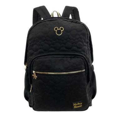 Imagem de Mochila De Costas Escolar Feminina Minnie Mickey Xeryus, Preto 14261