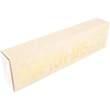 Imagem de SHAPTON Pedra de amolar de cerâmica japonesa M15/grão super acabamento 12000, pedra de 15 mm com base de madeira