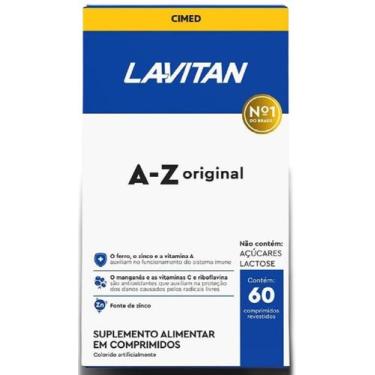 Imagem de Lavitan vit a - z original c/60 comp rev - CIMED, sem sabor