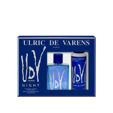 Imagem de Ulric de Varens Kit UDV Night Masculino - Eau de Toilette 100ml + Desodorante 200ml