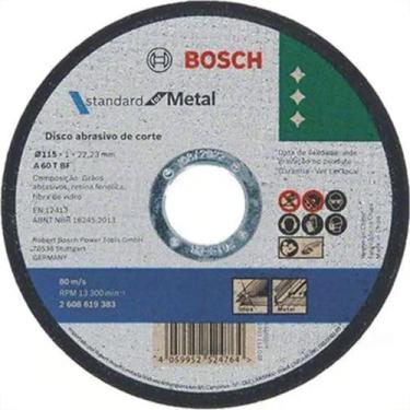 Imagem de Disco Sped/Inox Bosch 4.1/2X7/8X1.0 - Marca não Definida