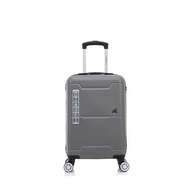 Imagem de ALLABARD Mala de Bordo 10kg em ABS Rígido Anti Arranhão Padrão ANAC para Mala de Mão com Rodinhas 360 e Cadeado Numérico com Senha Verona (20) (Cinza)