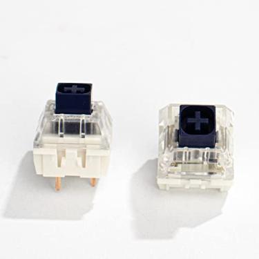 Imagem de Pacote com 90 interruptores Kailh Box Navy RGB SMD para teclado mecânico para jogos 3 pinos interruptores IP56 à prova d'água compatíveis Cherry MX Switches