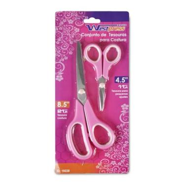 Imagem de Kit 02 Tesouras para Costura (21,5cm/11,4cm) - Westpress