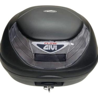 Imagem de Baú Givi Monolock Flow 35L Bauleto Traseiro Moto com Base