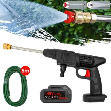 Imagem de Lavadora Portátil Alta Pressão 48V Sem Fio Maleta Bivolt