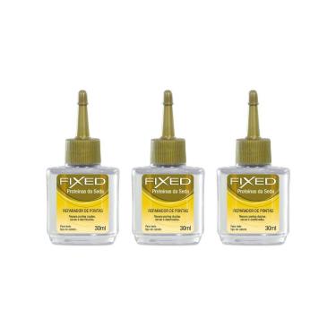 Imagem de Reparador De Pontas Fixed Proteinas Da Seda 30Ml-Kit C/3Un