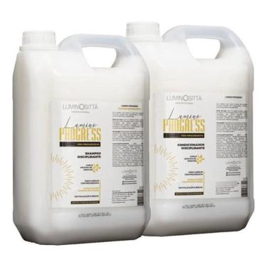 Imagem de Shampoo E Condicionador Galão 5L Lumino Progress Luminosittà