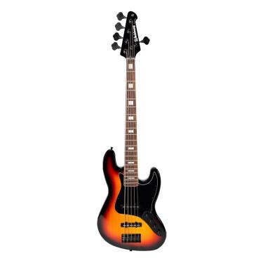 Imagem de Contra Baixo Ativo 5 Cordas Jazz Bass Waldman GJJ405A ts