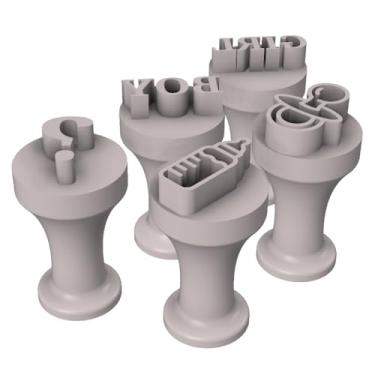 Imagem de Kit 5 Carimbos Chá Revelação Para Brigadeiros E Docinhos Modelo 02