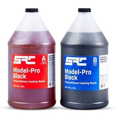 Imagem de Specialty Resin & Chemical Model-Pro Black (7,6 litros) | Kit de resina de 2 partes | Resina de fundição de poliuretano para modelos, protótipos, estatuetas e moldes de prova | Ideal para moldes de silicone RTV