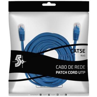 Imagem de Cabo de rede patch cord cat5e utp 30m azul - SANTANA CENTRO