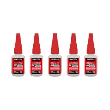 Imagem de Kit Adesivo Instantâneo Bond 07 Ciano 20g Unipega
