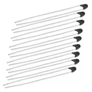 Imagem de 10pcs MF52 Termistor Sensor de temperatura de alta precisão com componente de circuito eletrônico de 30 mm para controle de temperatura do instrumento industrial (Cerâmica+plástico 3)