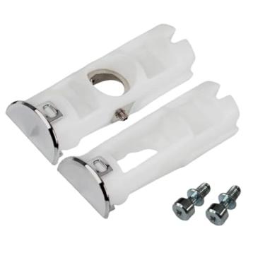 Imagem de DA61-07540A Kit de suporte de maçaneta de porta de freezer Alças de substituição de geladeira compatíveis com Samsung AP5578979 PS4145181 DA67-02787A 3160453 6009-001526