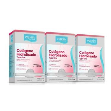 Imagem de Kit 3 Colágeno Type One - 30 Sachês - Lojaequaliv