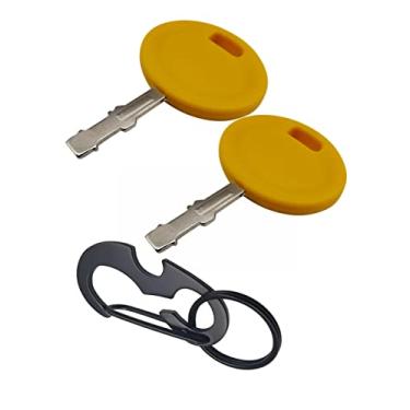 Imagem de YAMAKATO Chave para cortador de grama Trator 625-05000 625-05002 925-2054A 925-1744A 925-1745 925-1745A 725-1745 725-2054 Chave de ignição de substituição para MTD Cub Cadet Troy Bilt Craftsman - Bilt